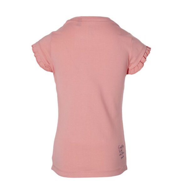 NWT - Quapi - Girls Pink T-Shirt and Navy Skirt Set - Picture 4 of 5